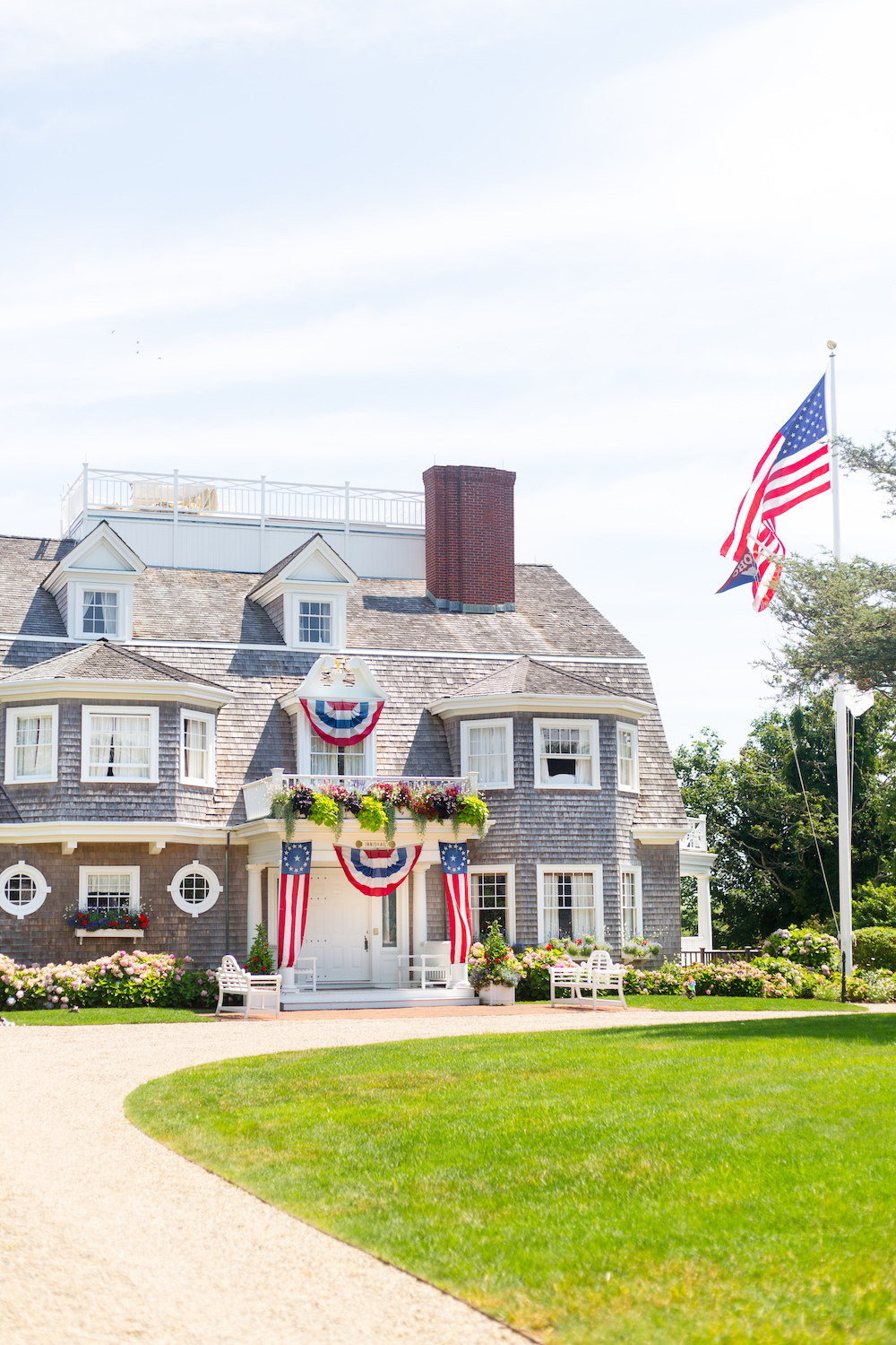 american flags nantucket