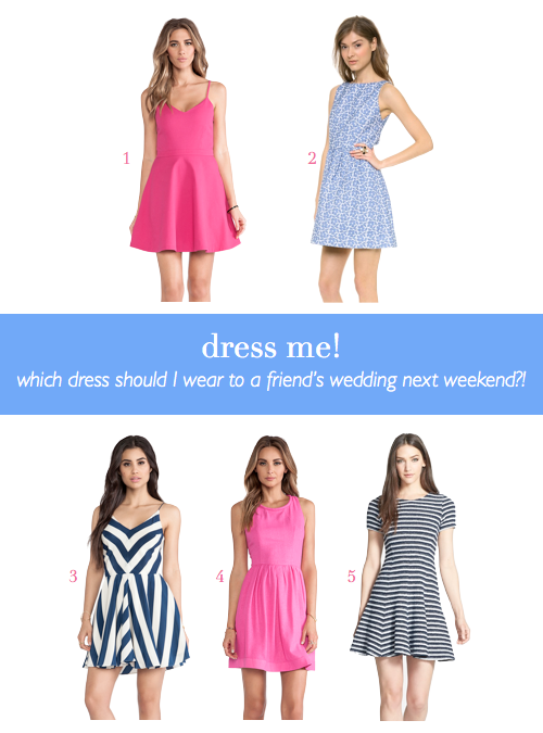 POLL: WHICH DRESS SHOULD I WEAR? | Design Darling