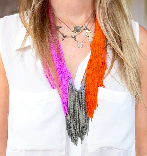 Mignonne Gavigan Cowrie Scarf Necklace on Marmalade | The Internet's Best  Brands