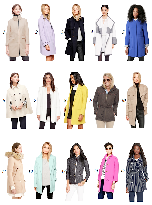 15 chic and colorful winter coats