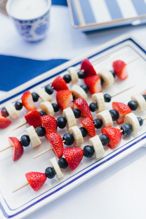 fourth of july fruit skewers