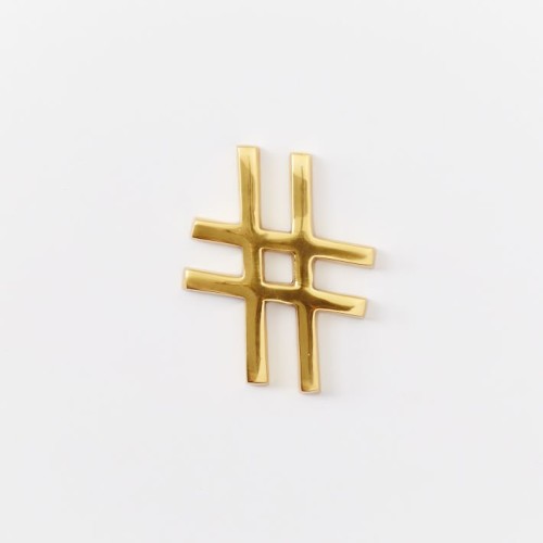 brass-hashtag-o