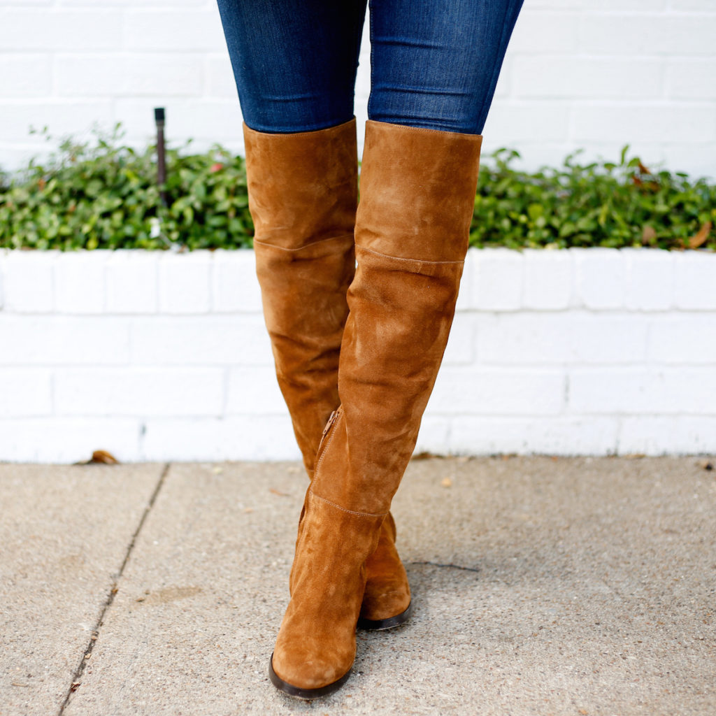 J.CREW OVER THE KNEE BOOTS - Design Darling