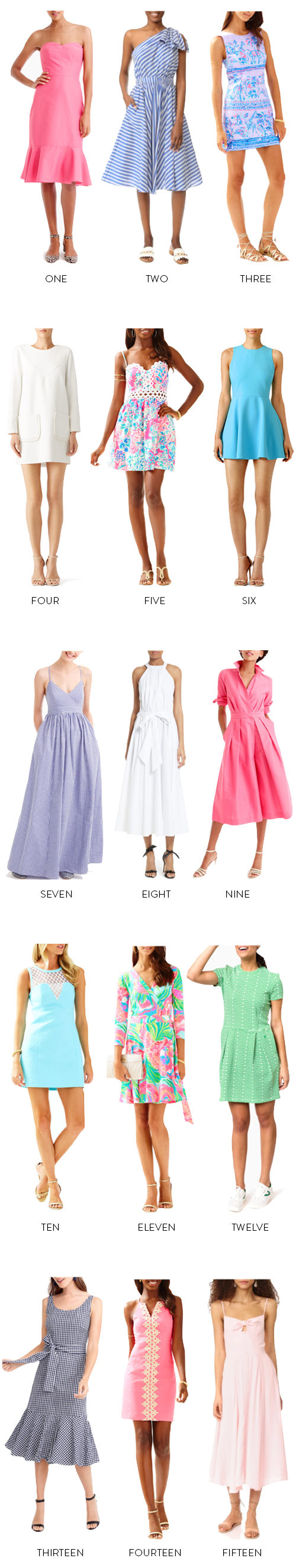 colorful preppy easter dresses on design darling