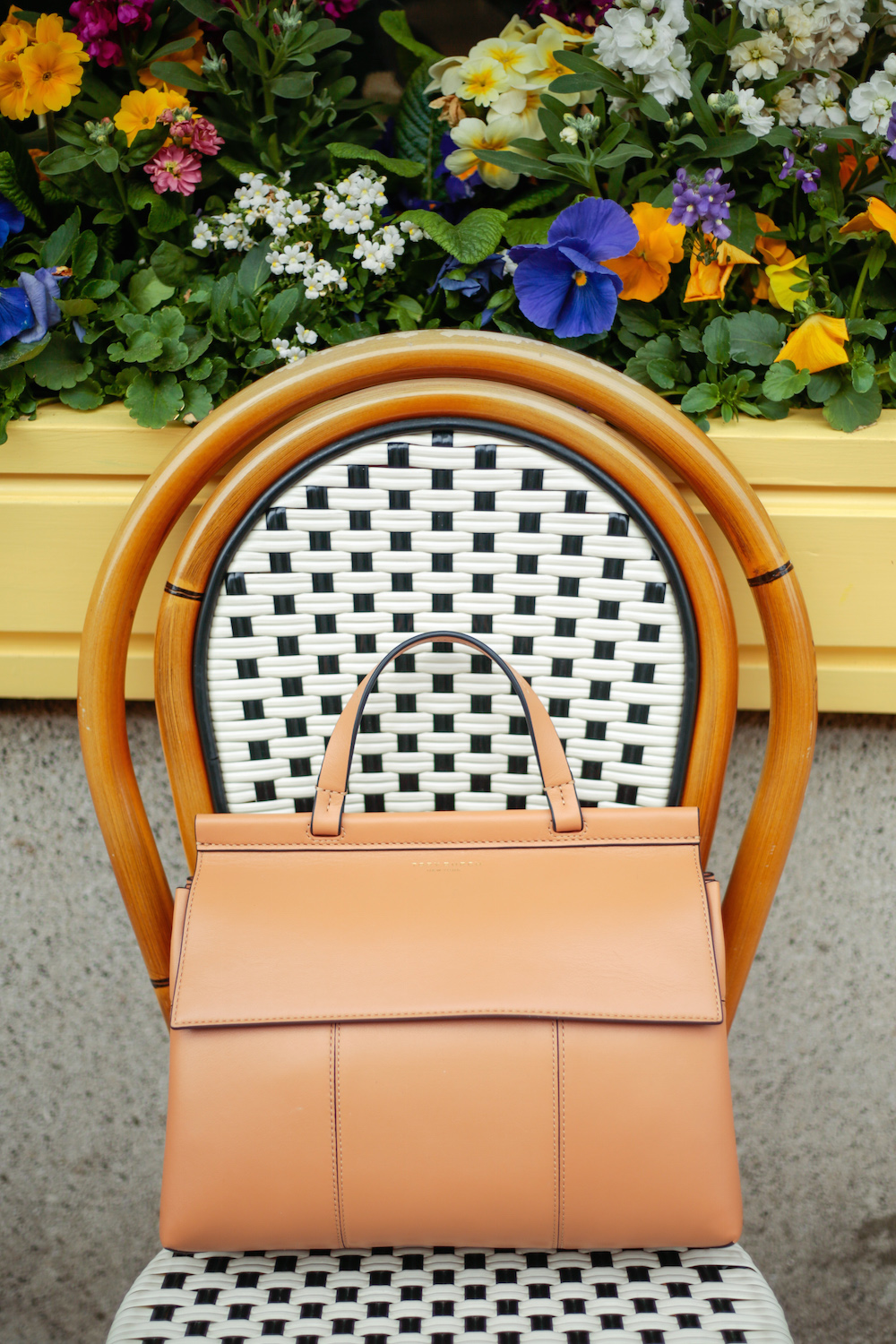 Tory Burch Block T Top Handle Satchel