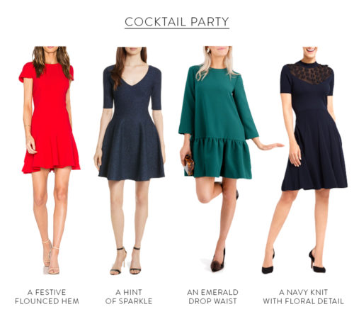 holiday cocktail party dresses