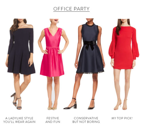what to wear to office holiday party