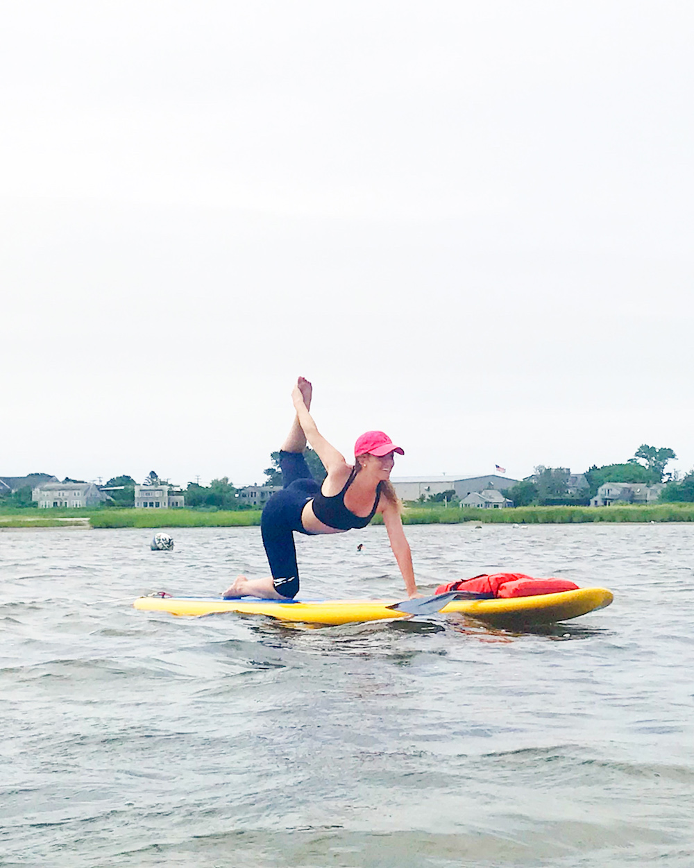 STAND UP PADDLEBOARD YOGA ON NANTUCKET Design Darling