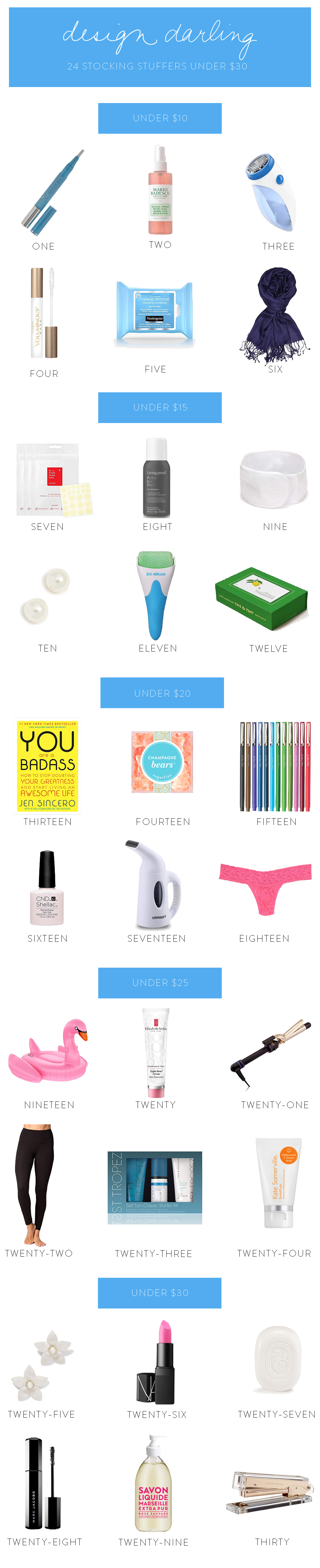 design darling 24 stocking stuffers under $30