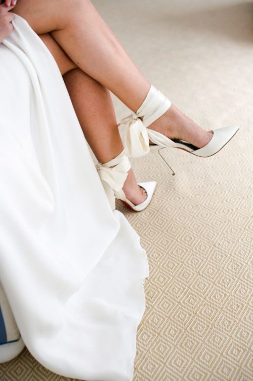 christian louboutin white wedding shoes
