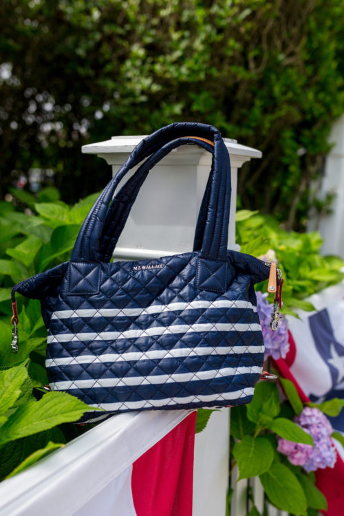 mz wallace charter stripe sutton bag