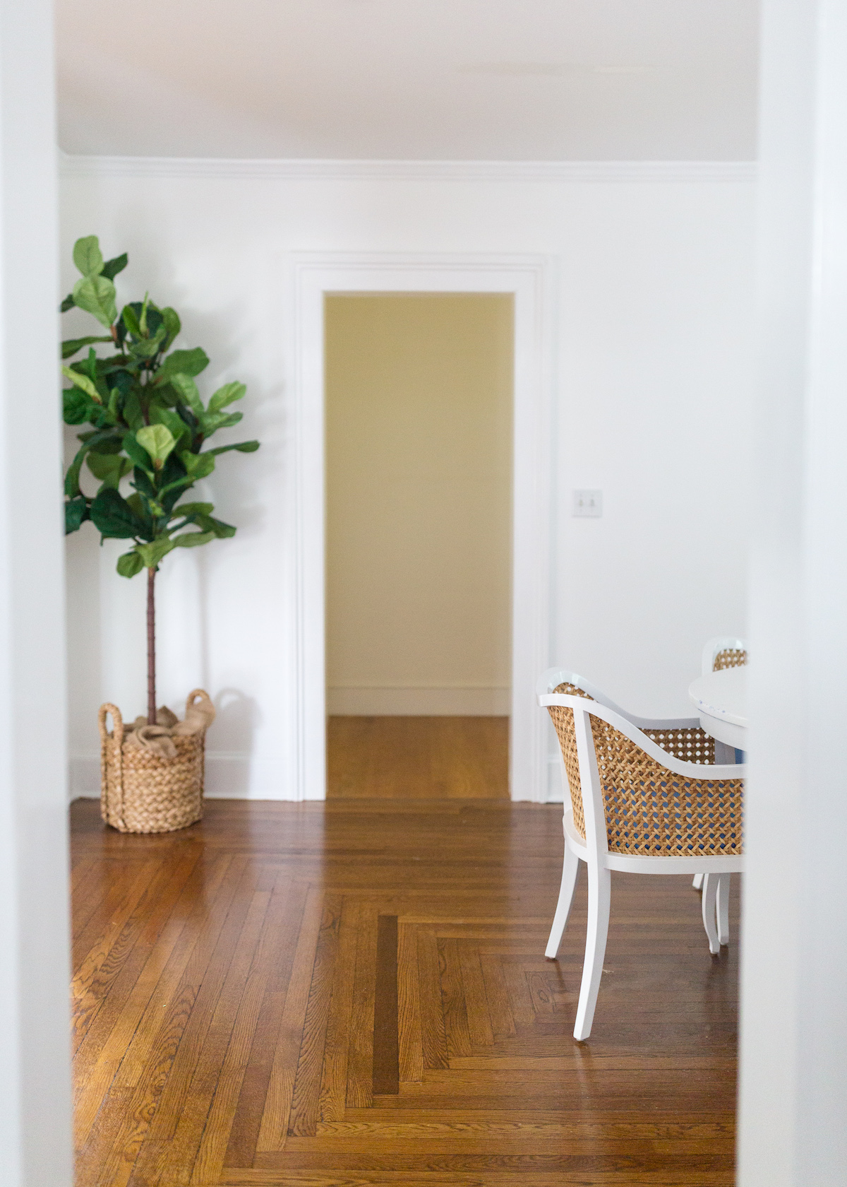 design darling provincial floor stain in dining room