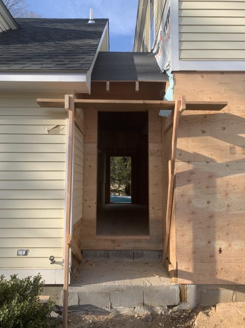 design darling mudroom renovation door