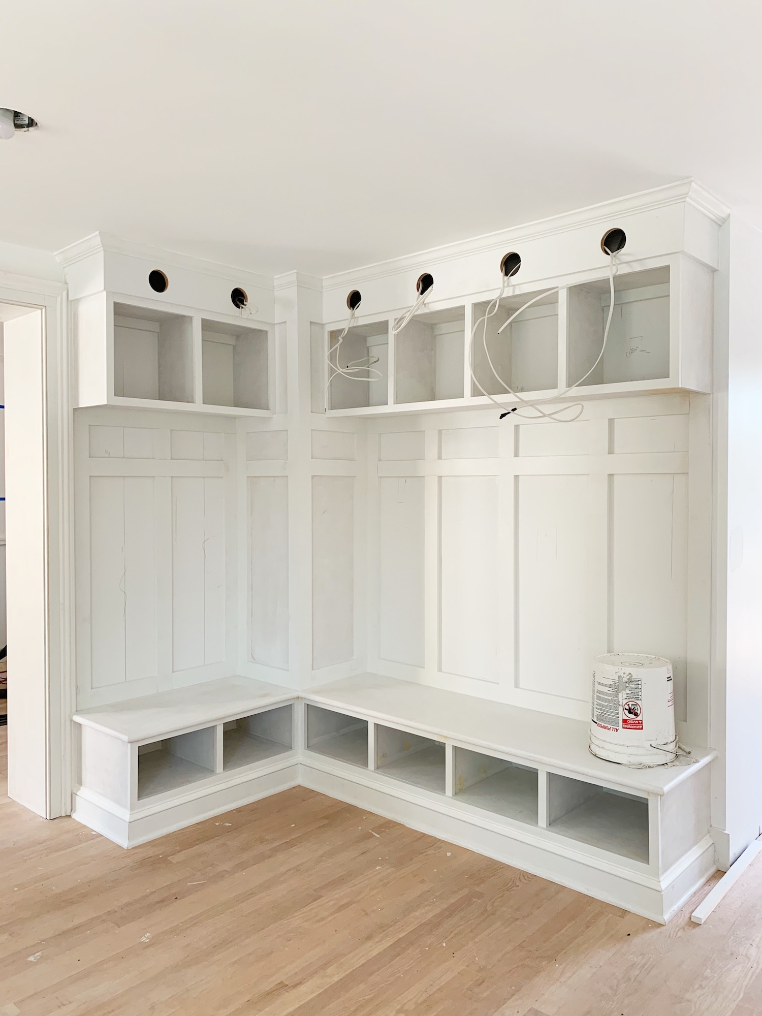 design darling mudroom bench 7