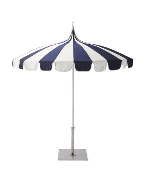 serena & lily eastport striped umbrella