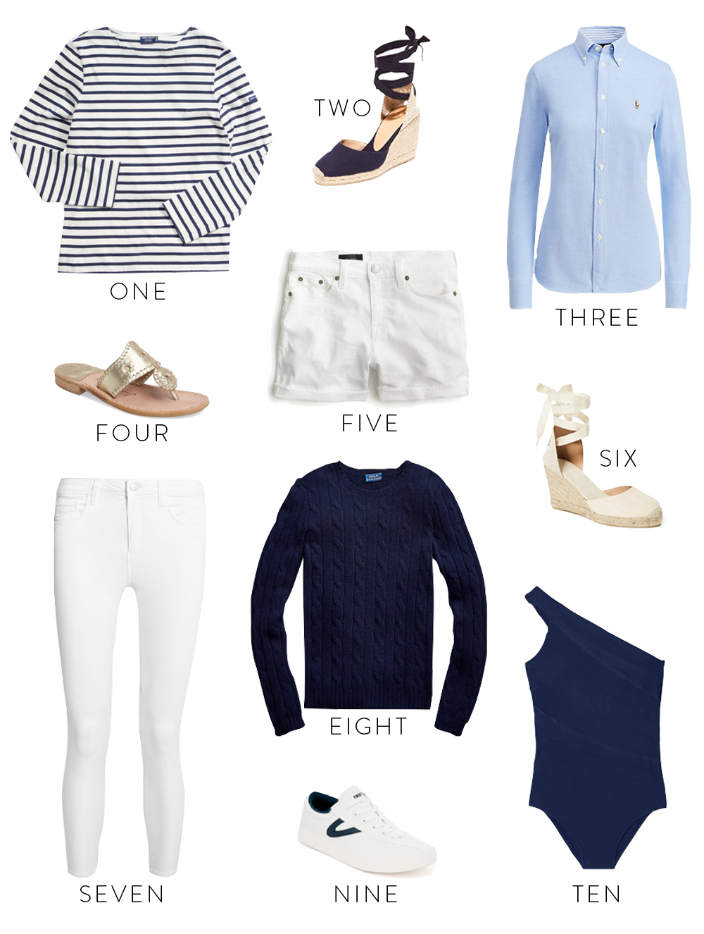 preppy summer staples
