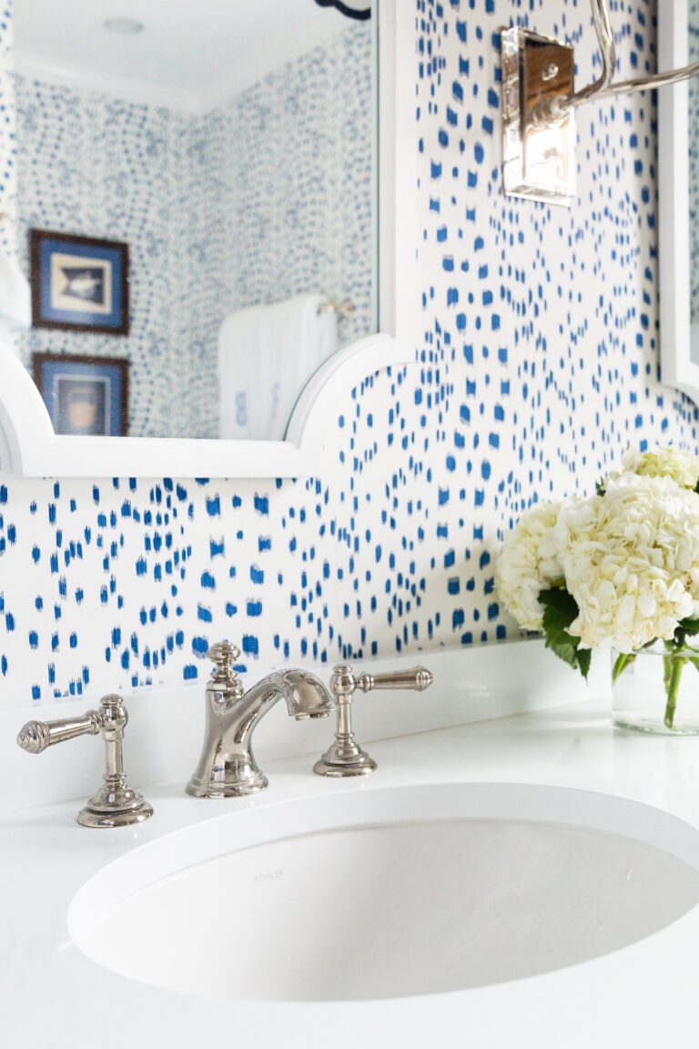 kohler artifacts faucet in design darling hall bathroom