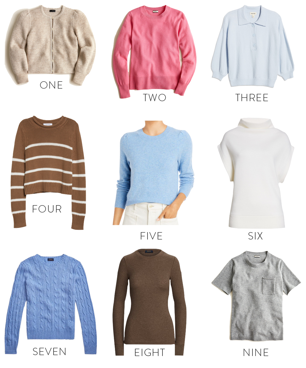 preppy sweaters for fall 2021