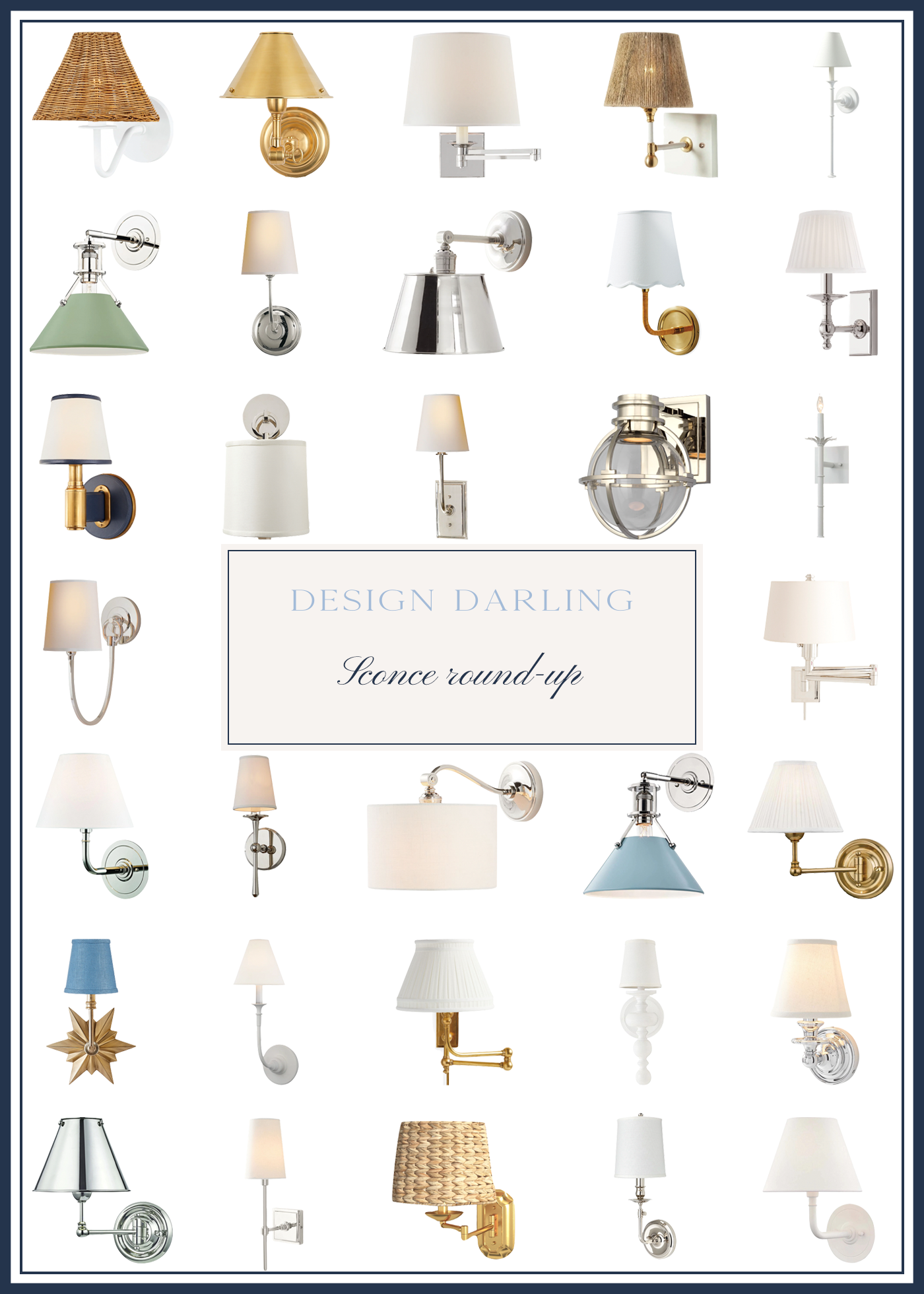 sconce round-up design darling