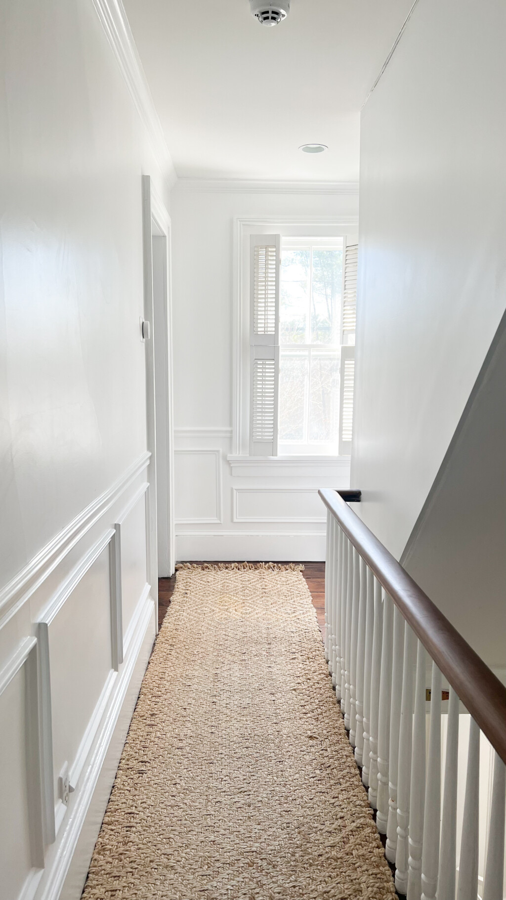HALLWAY AND STAIRWELL TRIM BEFORE & AFTER + COSTS | Design Darling