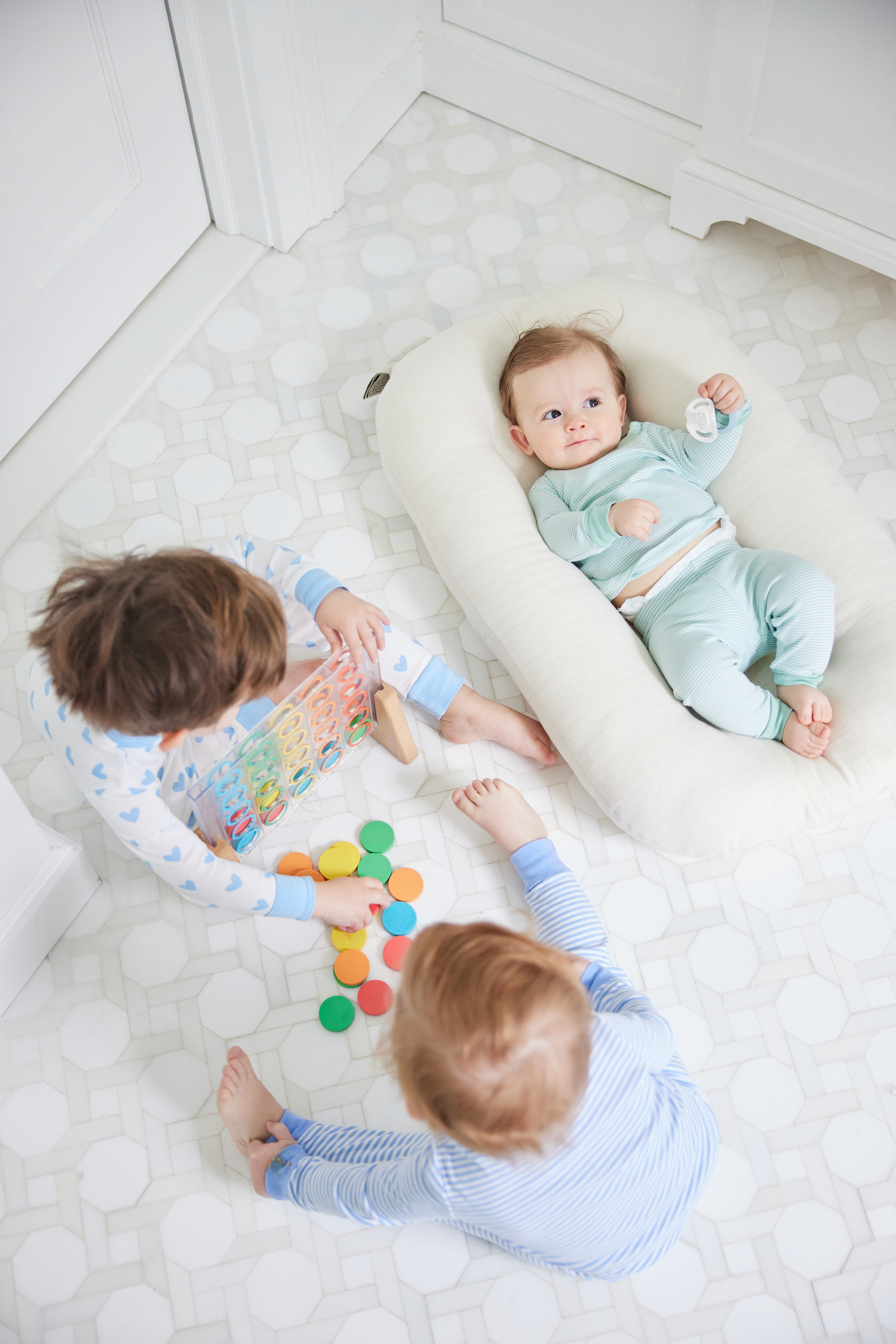 lovevery connect four game and snuggle me organic