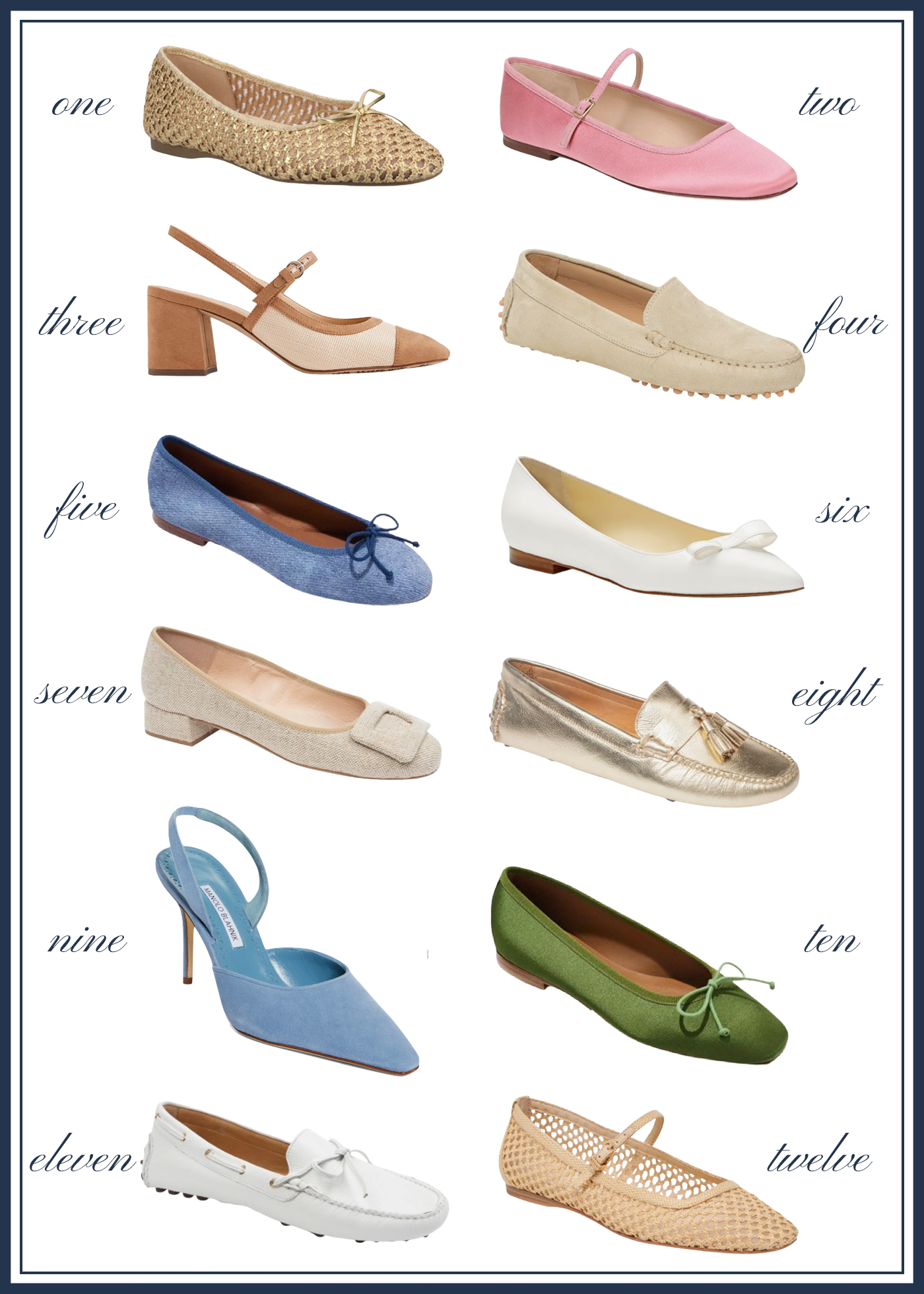 SPRING SHOE EDIT