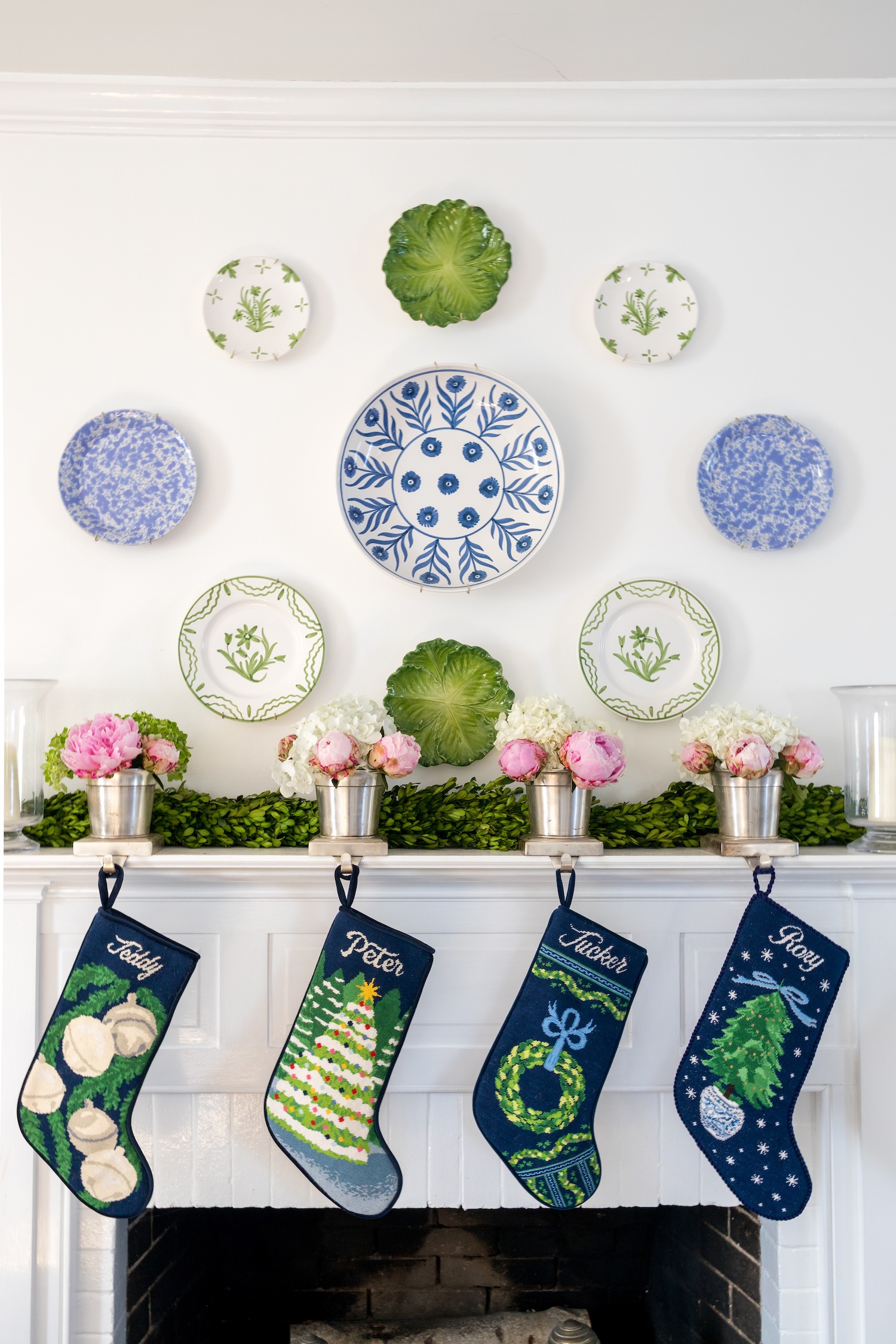 OUR CHILDREN'S NEEDLEPOINT STOCKINGS