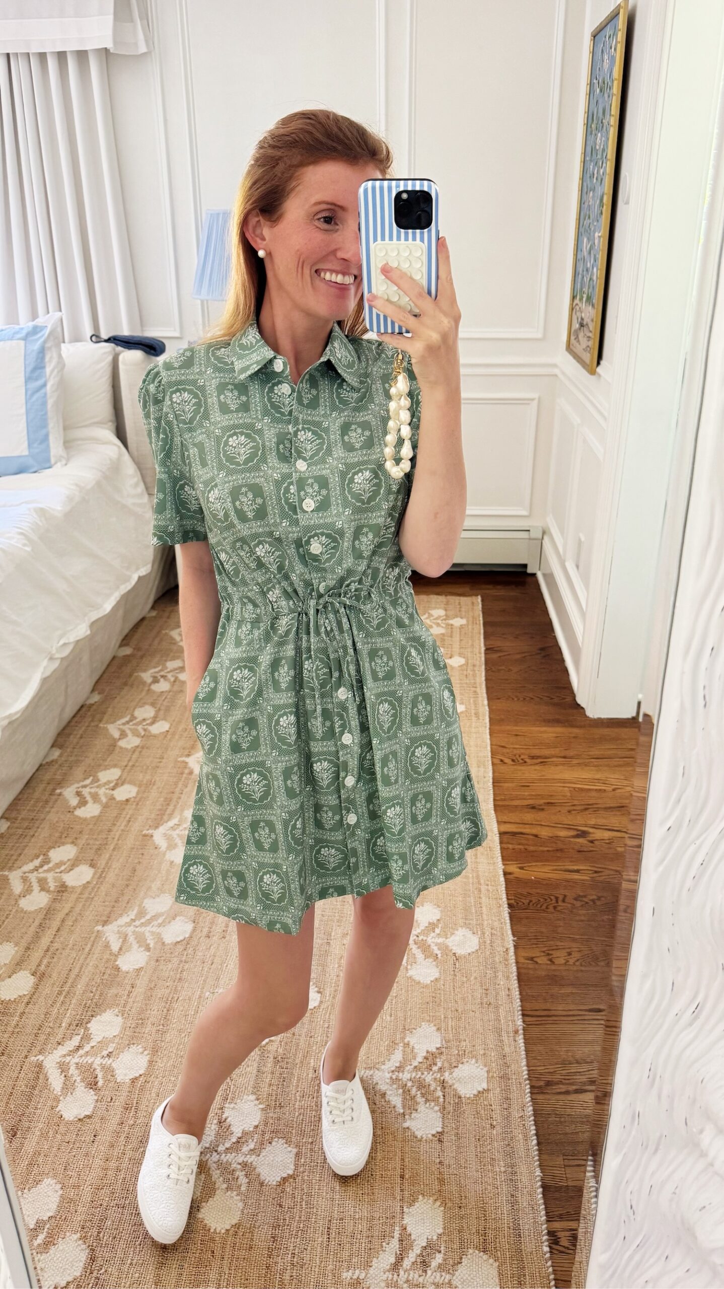 byrdie golf social wear short sleeve hayden dress