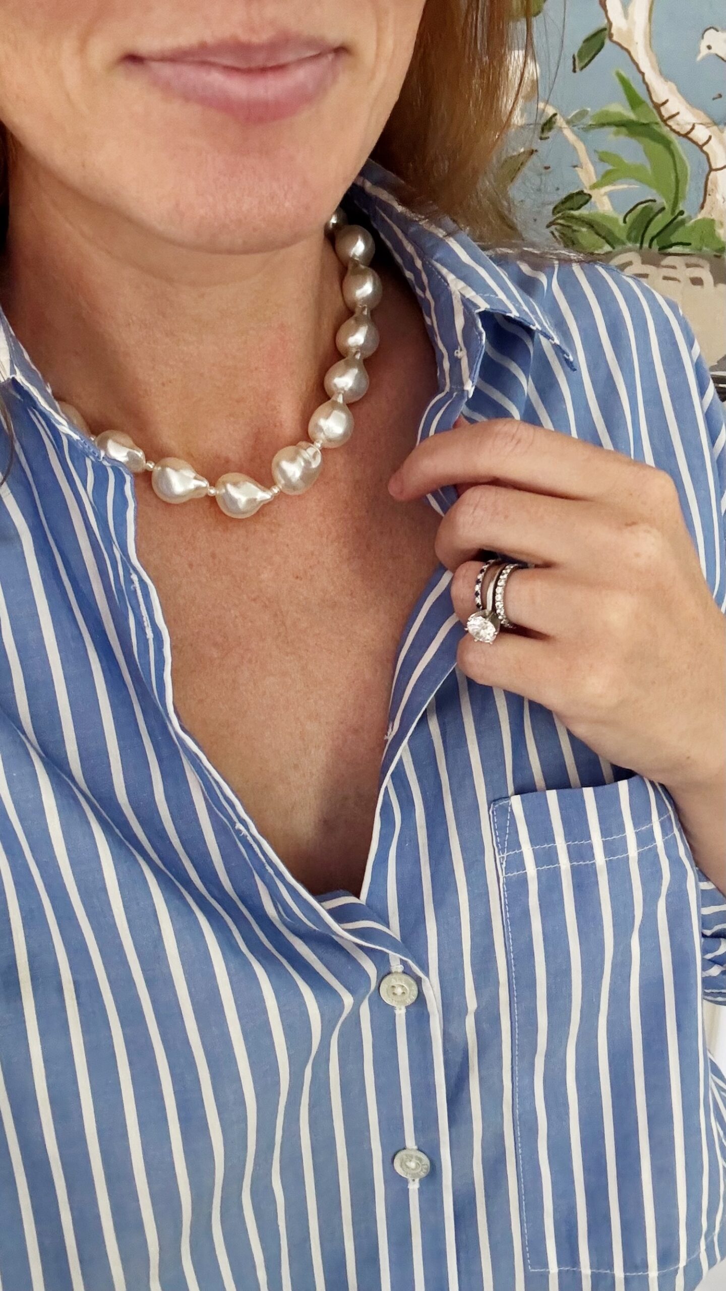 baublebar teagan pearl necklace