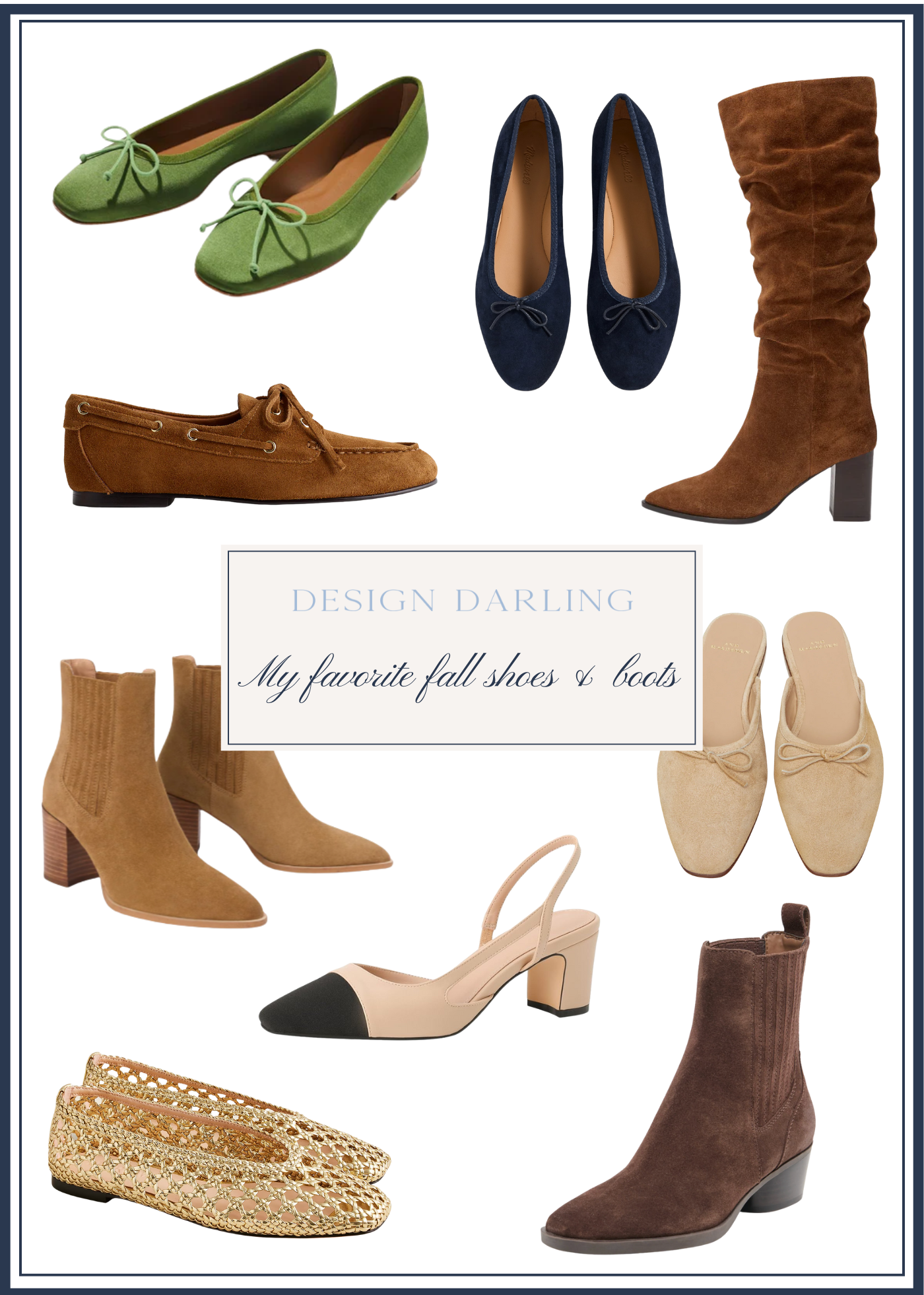 MY FAVORITE FALL SHOES & BOOTS
