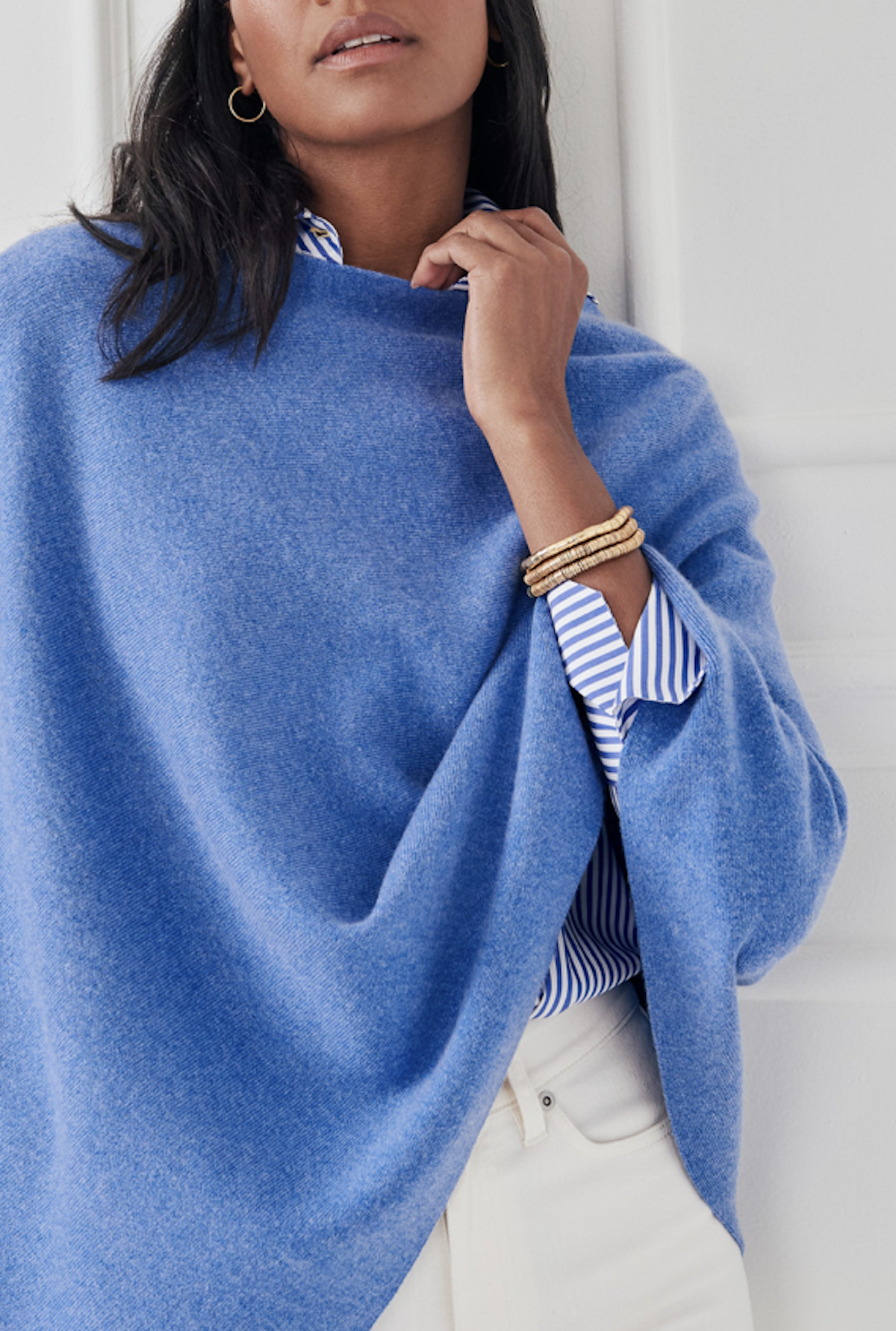 J.McLaughlin Journee Wool Cashmere Poncho
