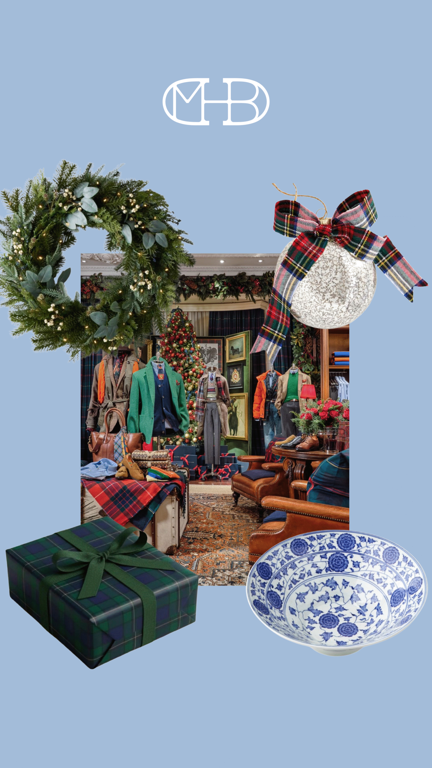 ralph lauren christmas aesthetic