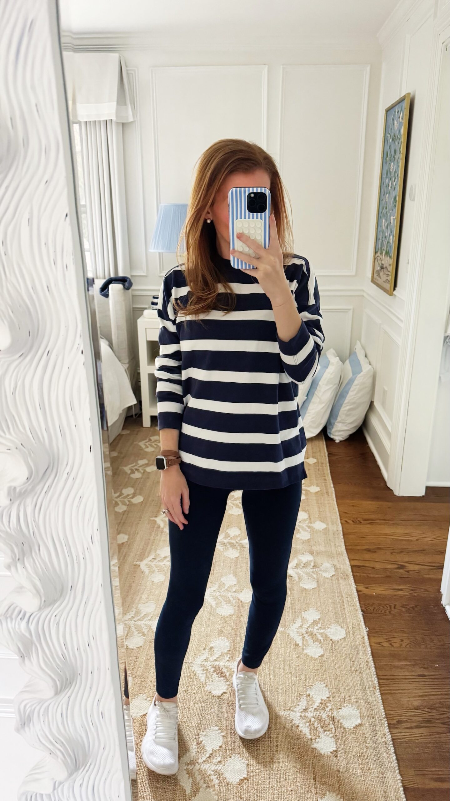 ayr early mornings tee with leggings