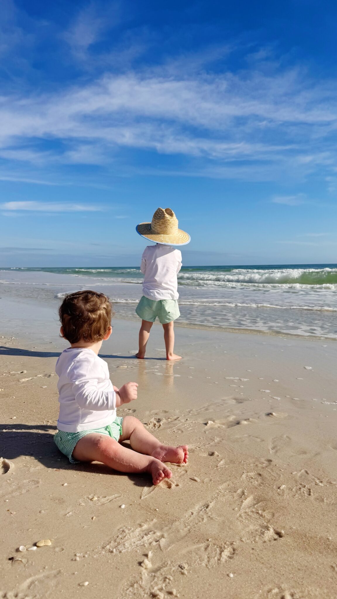 minnow gustavia gingham board swim trunks green