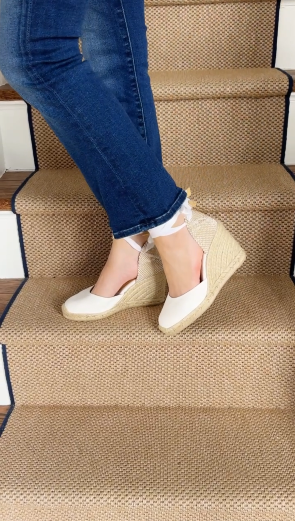 Castañer Carina Wedge Canvas Espadrilles Carina Wedge Canvas Espadrilles in white