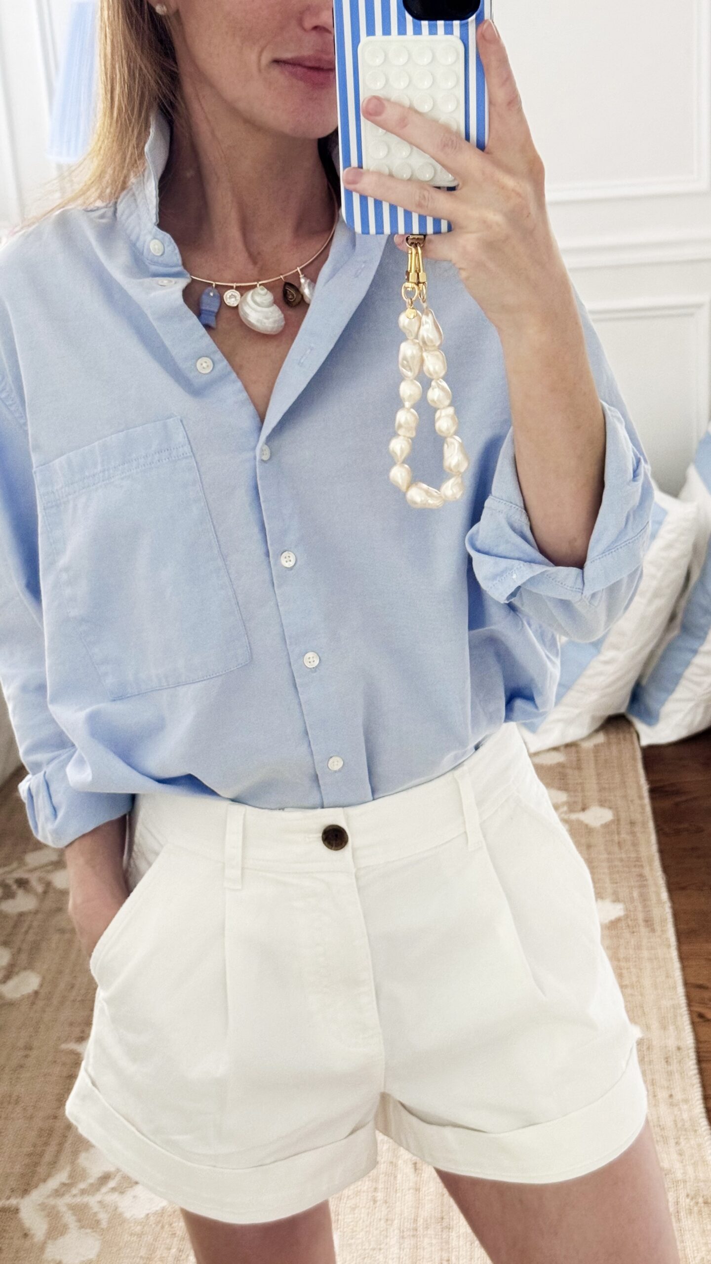Baublebar kacey removable charm collar necklace