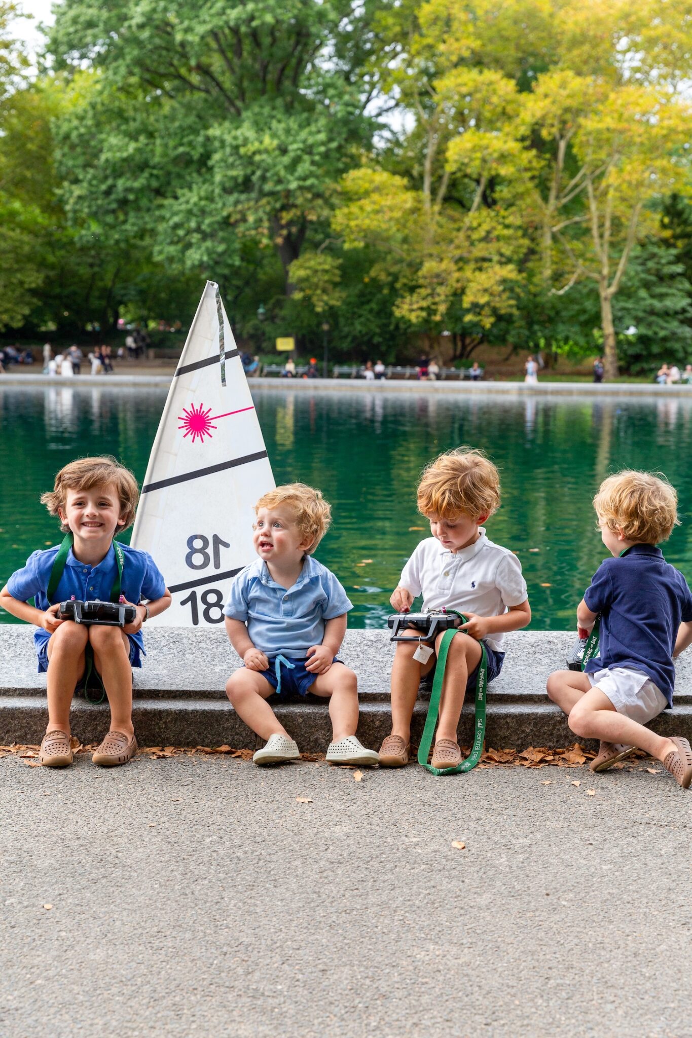 central park model sailboats